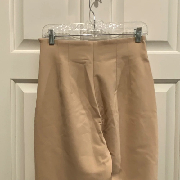 Zara Button Front High Waisted Trouser Pants 16625 - Picture 5 of 14